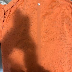 Lululemon Orange Athletic Top
